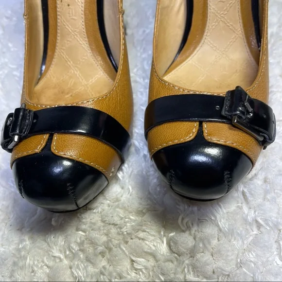 LAMB leather platform pump - Picture 4 of 10